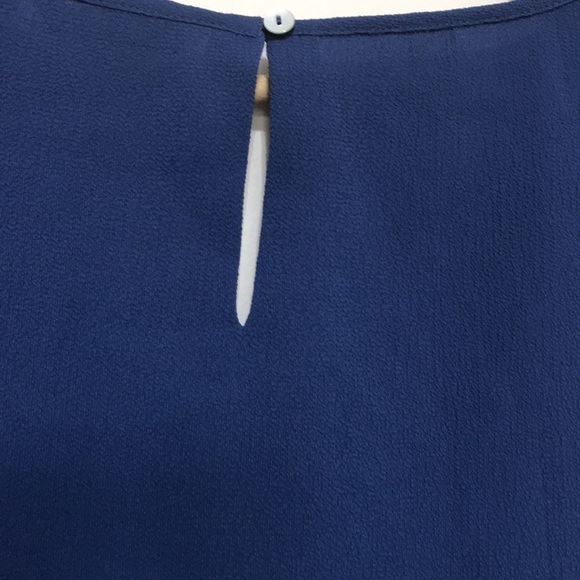 Only Nova Lux Sleeveless Top blue 40 or large - Picture 5 of 9